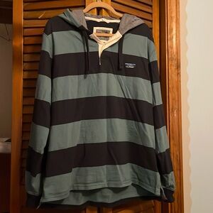 L.L.Bean long-sleeve rugby hoodie